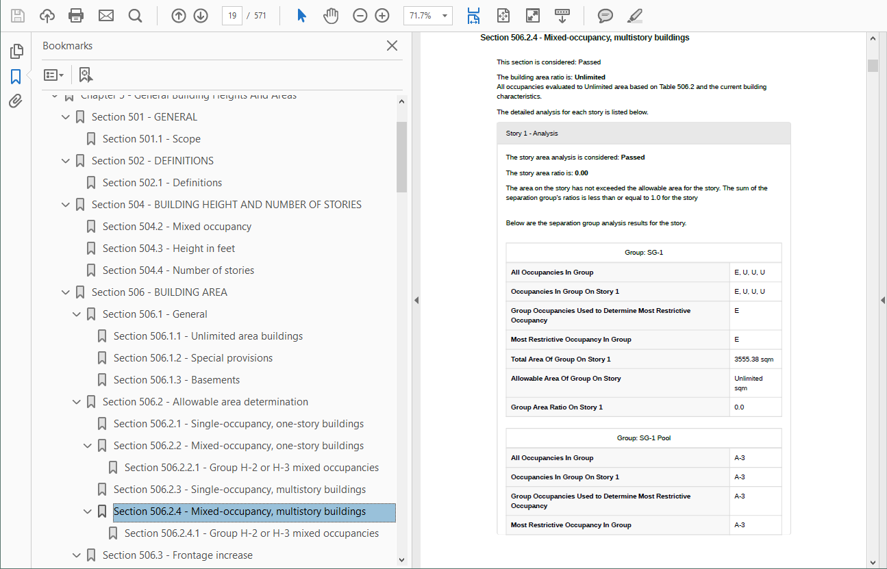 Example CPR report